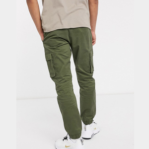 <span class=keywords><strong>Pantaloni</strong></span> Cargo da <span class=keywords><strong>Uomo</strong></span> Verde Oliva Personalizzati con Tasche <span class=keywords><strong>Laterali</strong></span> per Vendita all'Ingrosso - Product Image 4