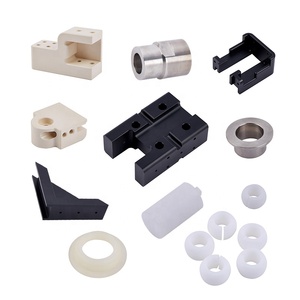 Trung Quốc Nhà sản xuất tùy chỉnh mặt bích nhựa Delrin PC PEEK ABS POM mang tay áo bushing <span class=keywords><strong>CNC</strong></span> biến <span class=keywords><strong>CNC</strong></span> gia công dịch vụ - Product Image 4