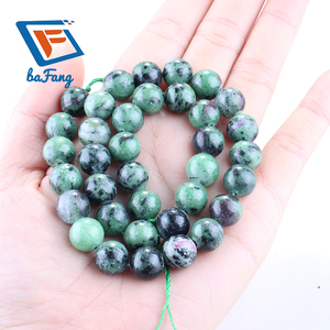 Bán buôn tự nhiên <span class=keywords><strong>Ruby</strong></span> Zoisite epidote Hạt Vòng Thời trang giá rẻ đá Loose hạt - Product Image 4