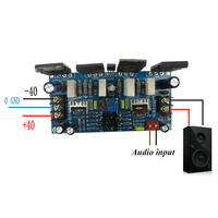 Yükseltme kurulu 1 adet TTA1943 TTC5200 ses amplifikatörü kurulu çift kanal 200W * 2 amplifikatör Amp kurulu