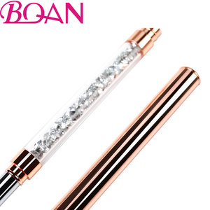 <span class=keywords><strong>BQAN</strong></span>-mango de oro rosa 100% puro Kolinsky, pincel acrílico de marta cibelina, pluma de diseño de pintura - Product Image 5