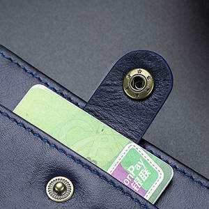 Cartera de cuero hecha a mano completamente personalizada Suministro directo de fábrica Venta caliente Carteras de cuero para hombres - Product Image 3