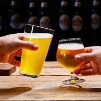 Verre à bière créatif grande capacité pour bière de blé, IPA, bière artisanale et pression, pour bar à domicile, pub, taverne, restaurant, logo personnalisé, vente en gros