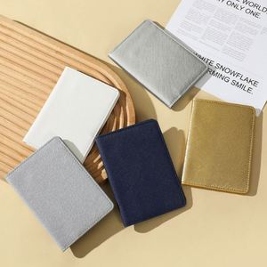 Porte-cartes minimaliste en cuir PU, étui à cartes de crédit pliable, plusieurs emplacements pour cartes, sac de voyage professionnel pour passeport – Vente en gros - Product Image 2