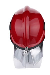 بنصف خوذة رجال إطفاء على الطراز الأوروبي قبعة صلبة مقاومة لدرجة الحرارة العالية 280-320C مضادة للصدمات مضادة للتآكل CE EN443 - Product Image 4