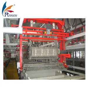 Strong strength Electrostatic Powder Coating Line Screw Barrel Profiles Zinc Plating Machine Design