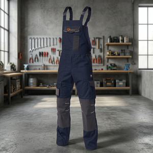 Anti-Static Grey TTAKE Work Coverall for Boys Easy-to-Wear <b>Overalls</b> Breathable Plus Size Made of Polyester Nylon Work Clothes - Product Image 3