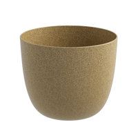Haute qualité 30cm écologique intérieur biodégradable Pots de plantes grande fleur décorative riz balle Fiber Pot polyvalent planteur