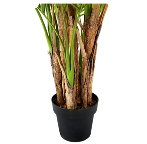 Eleganza tropicale con 160CM di palma artificiale Hawaii <span class=keywords><strong>Kwai</strong></span> realistica per un elegante arredamento d'interni - Product Image 5