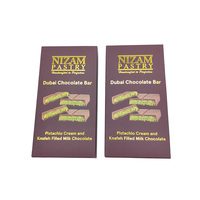 Emballage de boîte de barre de chocolat champignon de bonne qualité avec le nom et le logo de l'entreprise