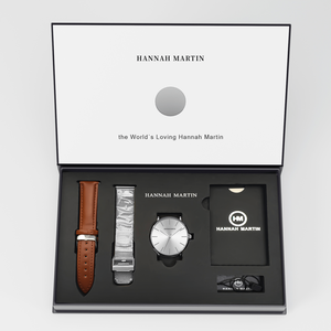 OEM ODM Custom Logo Fashion Ladies Gift <b>Watch</b> Set <b>Womens</b> Minimalist Japanese Movement Stainless Steel Wrist <b>Watch</b> for Girl - Product Image 3