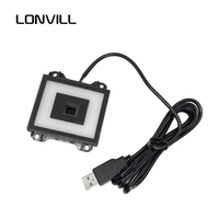 Lecteur de code QR LONVILL, capteur CMOS 1M pixels, USB TTL RS232 RS485, module de lecteur de code-barres filaire intégré pour portail de parking