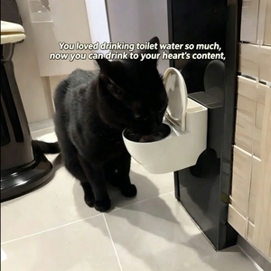 Fontaine à eau suspendue en acier inoxydable anti-déversement pour animaux <span class=keywords><strong>de</strong></span> <span class=keywords><strong>compagnie</strong></span>, gamelle anti-renversement légère, durable, étanche pour l'intérieur (pour petits animaux) - Product Image 4