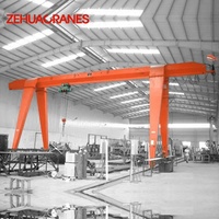 Grue portique monopoutre 20T avec pinces de rail pour zones à fort vent