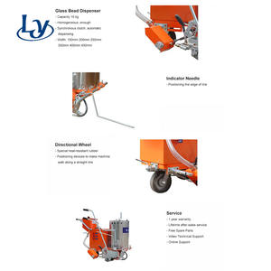 Facile à transporter lignes de stationnement électriques marquage Machine de marquage routier à main Machine de marquage routier d'occasion à vendre - Product Image 5