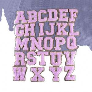 Patch brodé personnalisé avec logo sur mesure, broderie de personnage d'anime, patch en chenille avec lettres brodées - Product Image 2