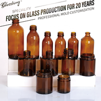 Bouteille diffuseur à roseaux en verre ambré marron, 200 ml, vide, personnalisable en gros pour la maison, avec bouchon, pour la décoration aromatique