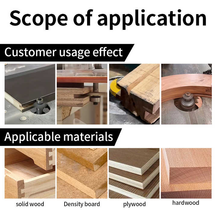 Woodworking Router Bits End Mill Carbide Ball T-shaped Cutter Soft and ...