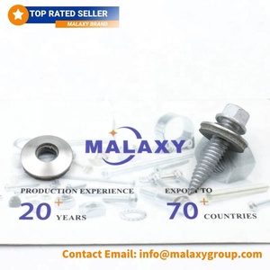 Tornillo bimetálico de 6,0x32mm, tornillos de Punta puntiaguda autoperforantes para marcos solares - Product Image 6