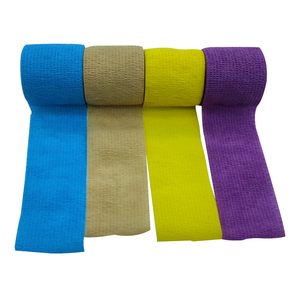 Hersteller Gratisprobe Kohäsive Bandage Pferdezubehör Flexibler Elastischer Veterinärverband Huf-Kohäsivband - Product Image 5