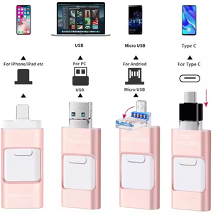 Kim loại <span class=keywords><strong>USB</strong></span> C 3 trong 1 OTG <span class=keywords><strong>USB</strong></span> Memory Stick USB2.0 3.0 8GB 32GB 64GB 128GB 1TB PENDRIVE 32GB 128GB tùy chỉnh OTG Loại C <span class=keywords><strong>USB</strong></span> Flash Drive - Product Image 3