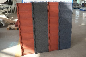 Teja Metálica con Recubrimiento de Piedra Moderna, de Ahorro Energético, Ideal para Apartamentos y Hoteles en India - Product Image 2