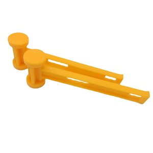 Plastic Mallets Yellow 26cmx8cmx4.5cm PE Material For Tent Pegs Survival Tools - Product Image 4