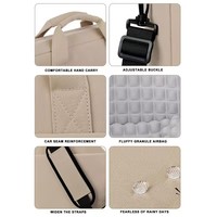Sacs à bandoulière élégants en polyester pour ordinateur portable 14 et 15,6 pouces, pour hommes et femmes, idéaux pour les affaires et les voyages – Vente en gros