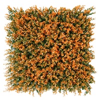 Panneau mural végétal artificiel anti-UV 40*60 cm pour aménagement paysager, clôture grillagée, mur de fleurs, panneau mural suspendu