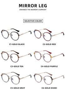 Montura femenina TR90 europea y americana, nuevas <span class=keywords><strong>gafas</strong></span> antiluz azul de visión cercana para <span class=keywords><strong>mujer</strong></span> en <span class=keywords><strong>Amazon</strong></span> - Product Image 6