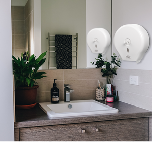 Distributeur de <span class=keywords><strong>papier</strong></span> en rouleau jumbo en plastique noir FQ-606 Distributeur de <span class=keywords><strong>papier</strong></span> <span class=keywords><strong>toilette</strong></span> en rouleau jumbo - Product Image 6