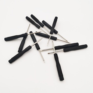 Tournevis de bricolage pour enfants, 2,0 mm cruciforme, 3,0 mm plat, manche en plastique, nickelé, résistant à la corrosion - Product Image 4
