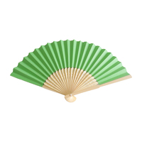 Ventilateurs pliables à main en papier de bambou Offre Spéciale