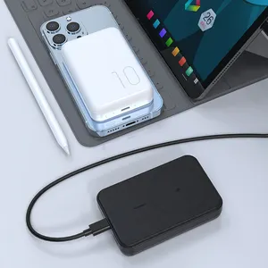 10000mah Portable Powerbank Magnetic Mini Wireless Power Bank for Apple iPhone 12 13 14 15 Pro Max