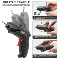 Tournevis sans fil Vesslan KM-31 à faible MOQ, 2 N.m, 300 mAh, mini électrique, avec jeu de 47 embouts, boîte BMC, certifié CE pour le bricolage à domicile