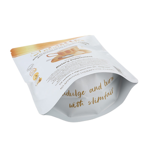 Biểu tượng tùy chỉnh in đứng lên túi cho bột matcha và sữa bột Nắp kéo Dây Kéo Túi hàng rào cao bao bì thực phẩm Túi - Product Image 4