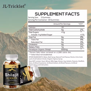 Extracto de shilajit herbal OEM de etiqueta privada, suplemento dietético, precio al por mayor, cuidado de la salud, shilajit orgánico negro, gomitas shilajit - Product Image 2