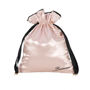 Bolsas de Regalo Personalizadas para Pelucas, Joyería, Lencería, Bikini, Bolsas de Satén para Cabello, Bolsas de Seda Negra para Zapatos - Product Image 3