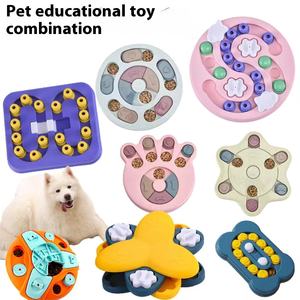 New chống nghẹn chậm thực phẩm tấm tròn mô hình rắn thân thiện với môi nhựa con chó bát chống trượt không thấm nước IPX5 Pet đồ chơi - Product Image 6