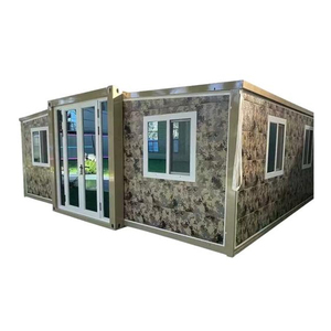 Conteneur préfabriqué personnalisé de 40 pieds Modèle de maison modulaire préfabriquée extensible pliable de 20 pieds pour centre commercial et hôtel - Product Image 1