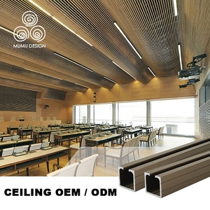 MUMU-Panel de techo compuesto de <span class=keywords><strong>madera</strong></span> sólida para pared Exterior, revestimiento de Metal para interiores, sándwich, estilo moderno - Product Image 2