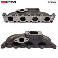 EPMAN T3/T25 Turbo-Abgaskrümmer aus Gusseisen mit 38mm Wastegate-Flansch für VW Golf Jetta Beetle 1.8T EP-EM04