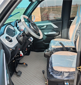 Scooter électrique à quatre roues à double usage pour adultes <span class=keywords><strong>sans</strong></span> <span class=keywords><strong>permis</strong></span> de conduire, nouvelle énergie, <span class=keywords><strong>voiture</strong></span> à batterie ancienne - Product Image 4