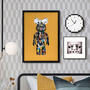 Opere d'Arte Decorative Moderne Incorniciate di Design Originale del Produttore Stampe 3D Famose per Decorazione Murale Dipinti a Olio Fatti a Mano - Product Image 4