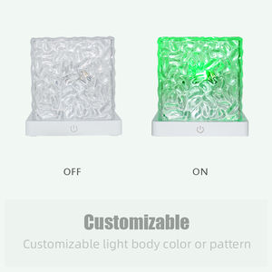 Luminorthe <span class=keywords><strong>Lumena</strong></span> Décoration de chambre à coucher RVB Lumière de nuit à flamme rotative à 16 couleurs Projecteur d'eau océanique Lumières d'ondulations d'eau Lampe - Product Image 5