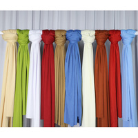 Rideaux en microfibre Mocha Ivory 3m*3m pour tentes de réception de mariage et événements festifs
