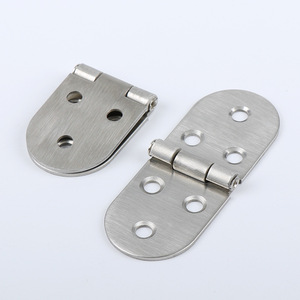 Charnière à bascule en acier inoxydable pour meubles, montage en surface, design minimaliste, antirouille, pour utilisation sur table - Product Image 1