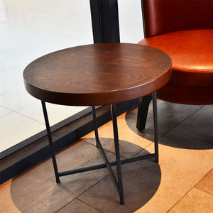 Muebles de Restaurante Vintage Marrón Hechos a Medida, Silla y Mesa de Café para Salón VIP - Product Image 4