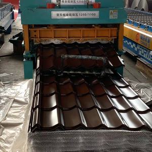 Tuiles de toiture synthétiques en <span class=keywords><strong>PVC</strong></span> ondulé, résistantes à la chaleur, modernes, pour parcs, entrepôts et ateliers - Product Image 5
