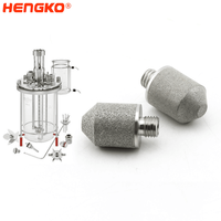 HENGKO Micro-diffuseur poreux en acier inoxydable fritté pour l'aération et la carbonatation des cuves de fermentation